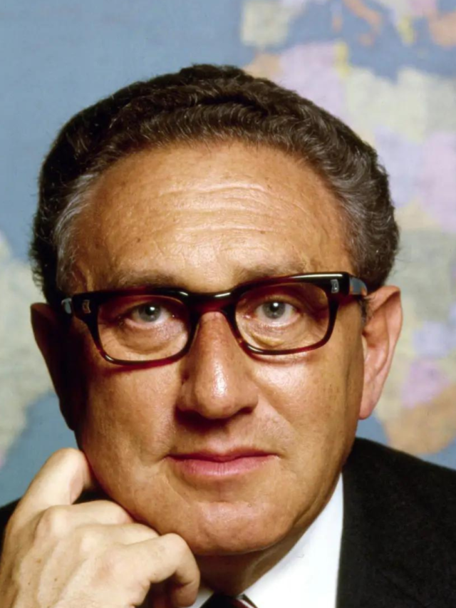 10 Life Lessons from Henry Kissinger